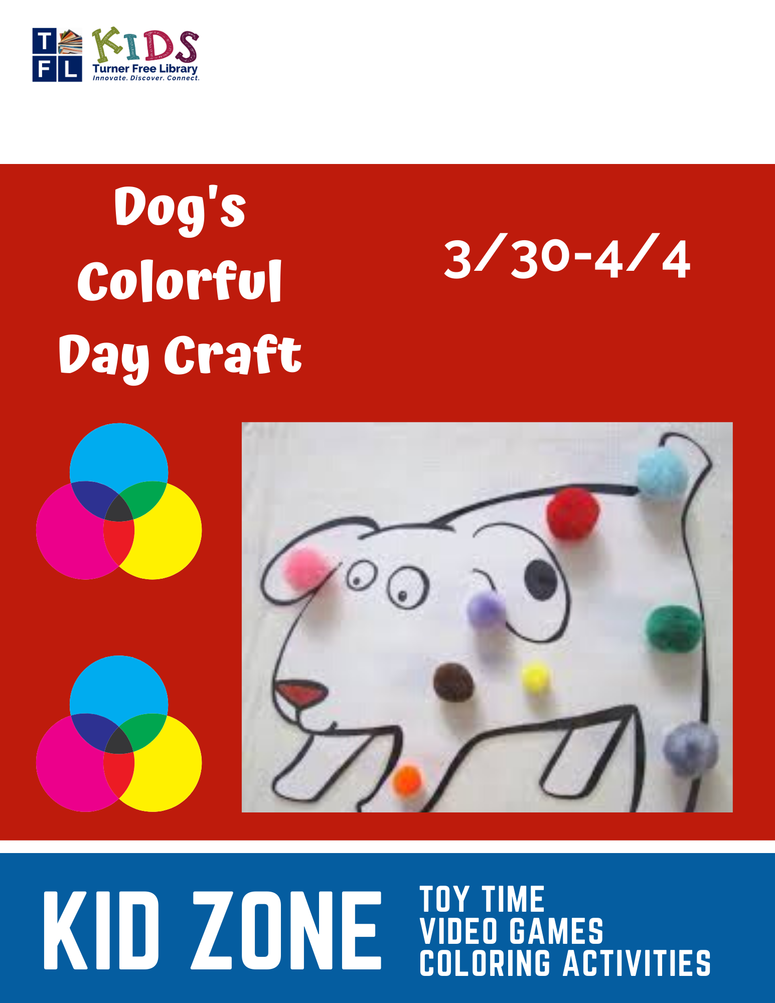 Kid Zone - Dog's Colorful Day Week