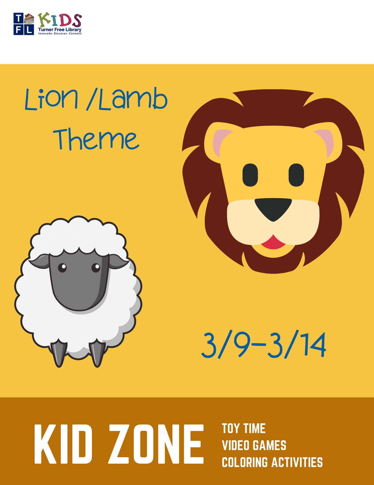 Kid Zone - Lion & Lamb Week
