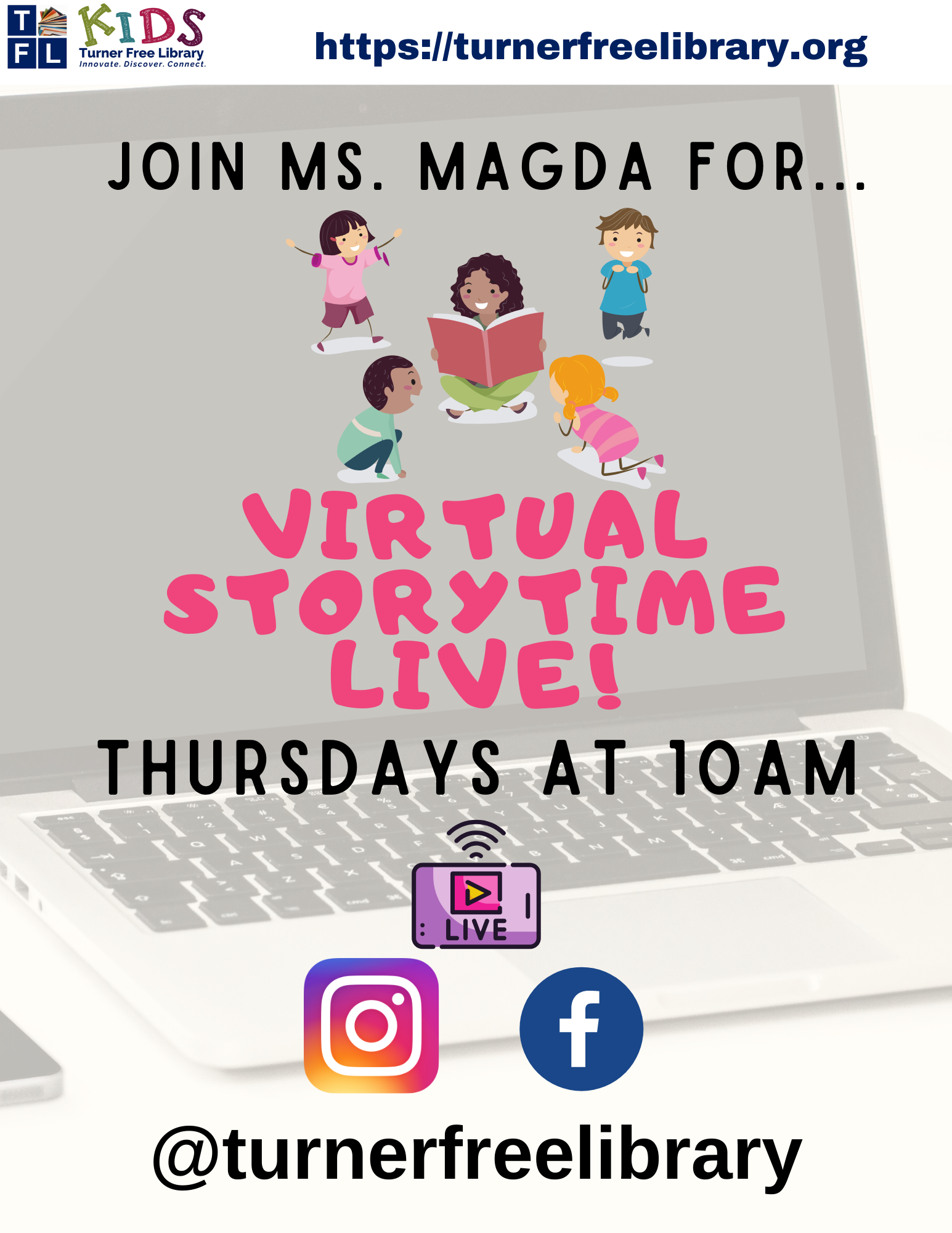 TFL Kids Virtual Storytime Live