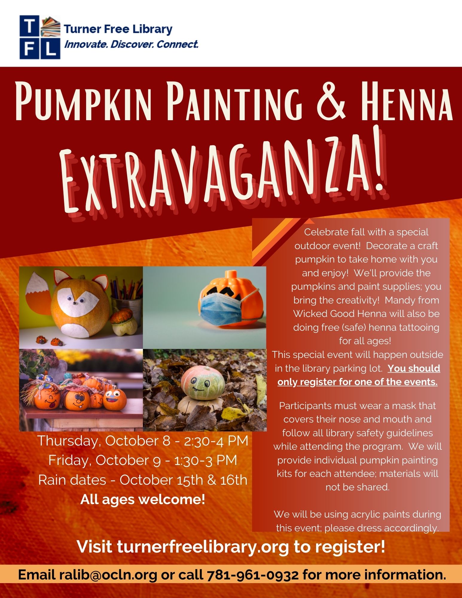 Pumpkin Painting & Henna Extravaganza
