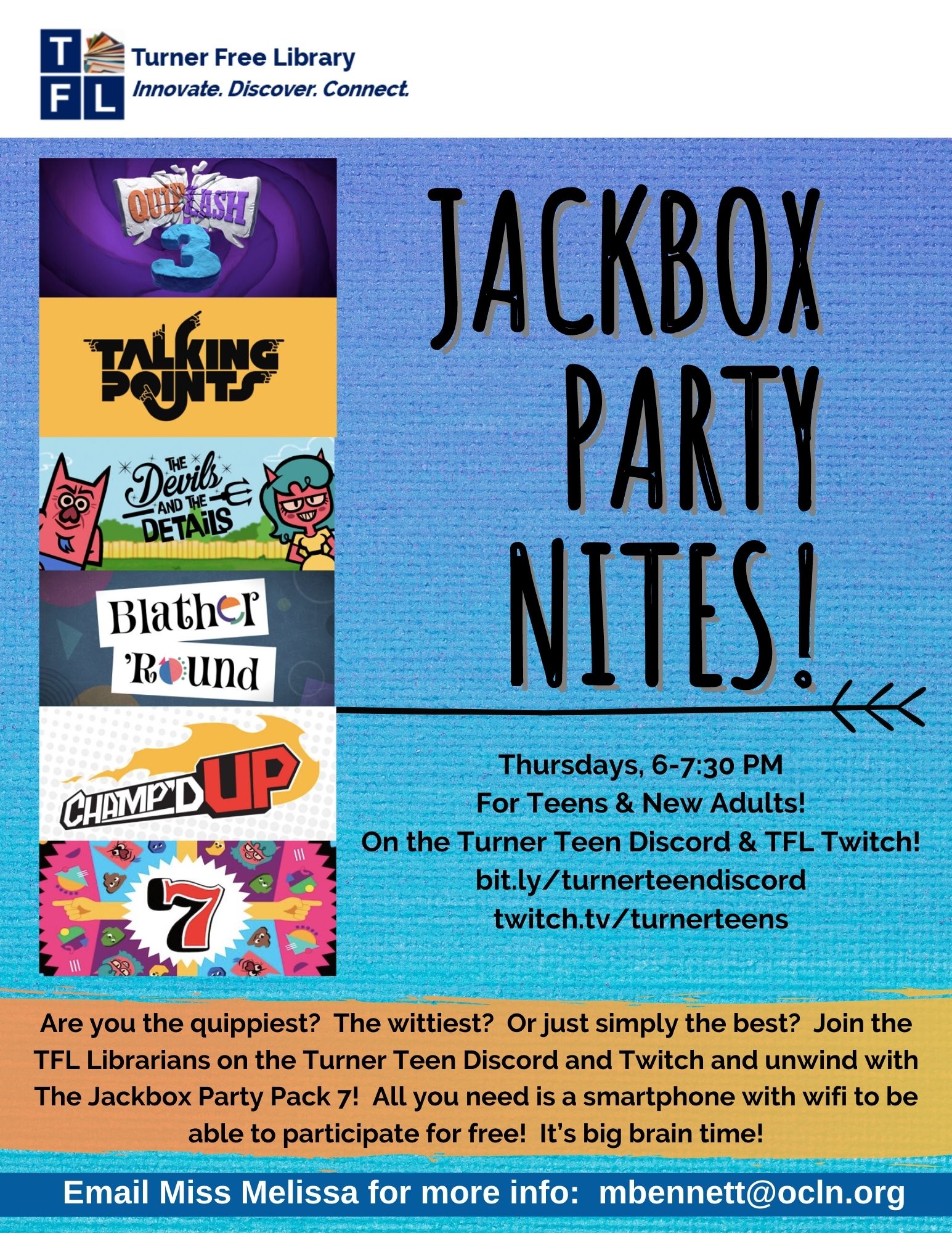 Jackbox Party Nites!