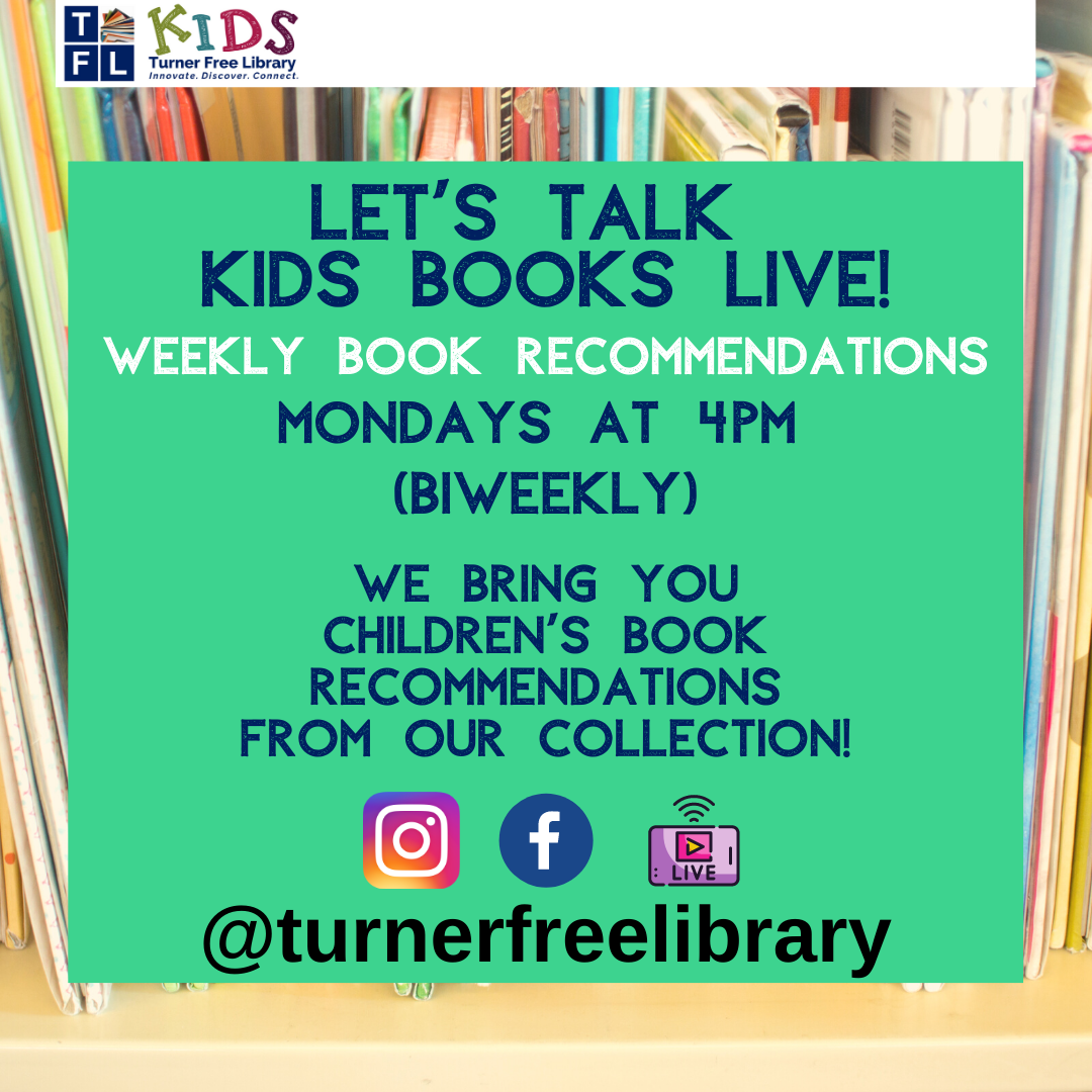 Let's Talk Kids Books Live Flyer