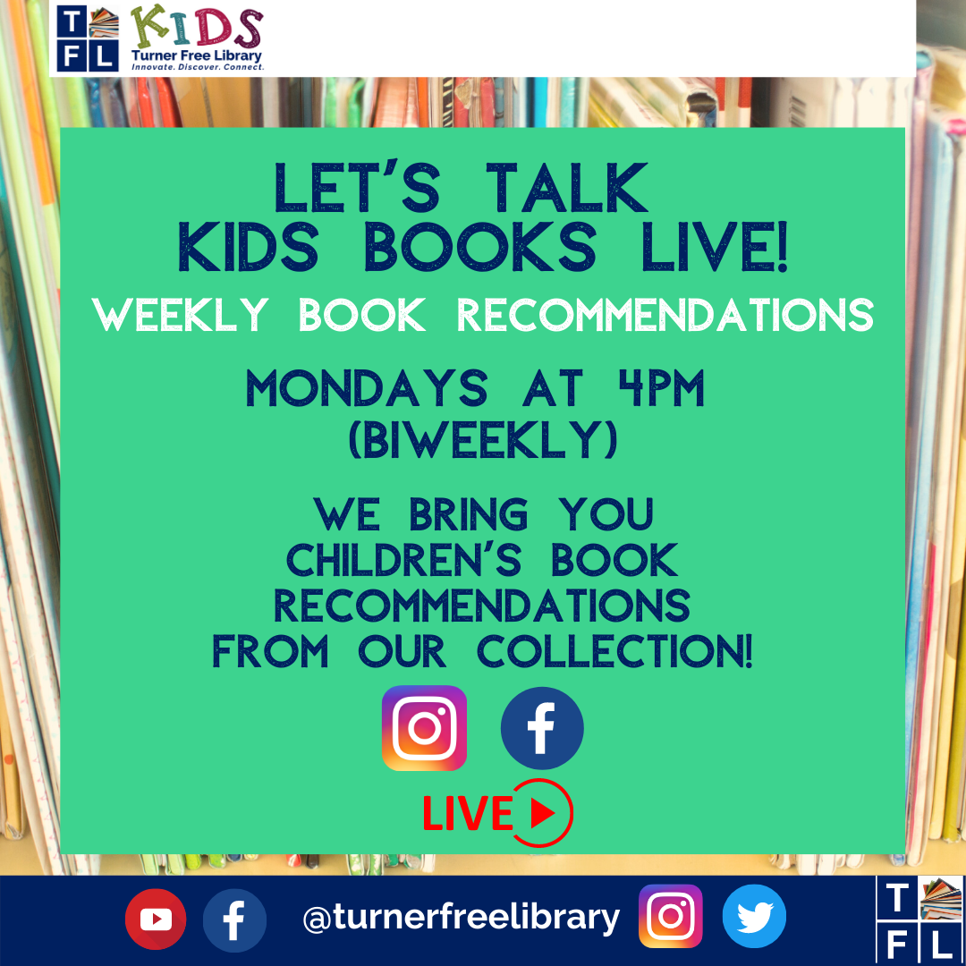 Let's Talk Kids Books Live Flyer