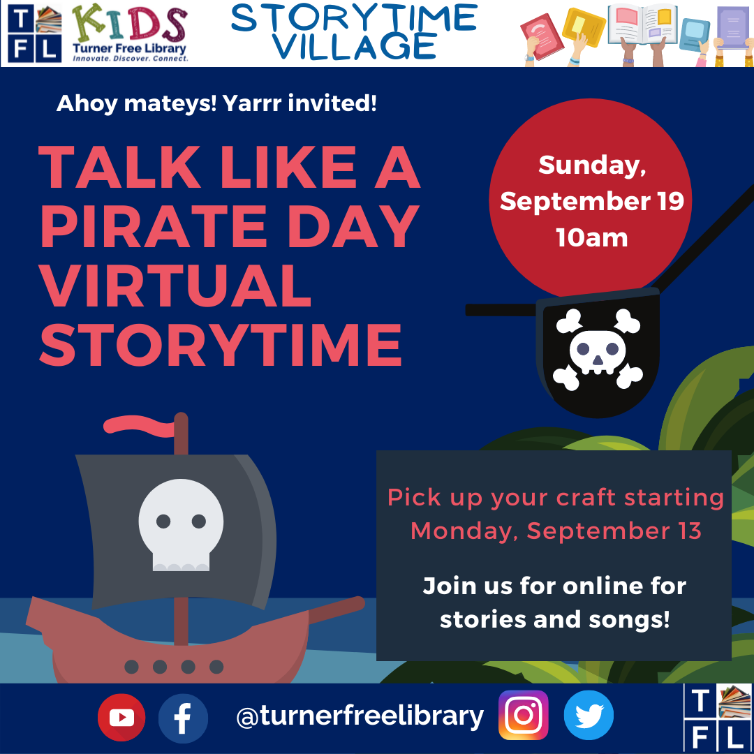 Pirate Storytime Flyer