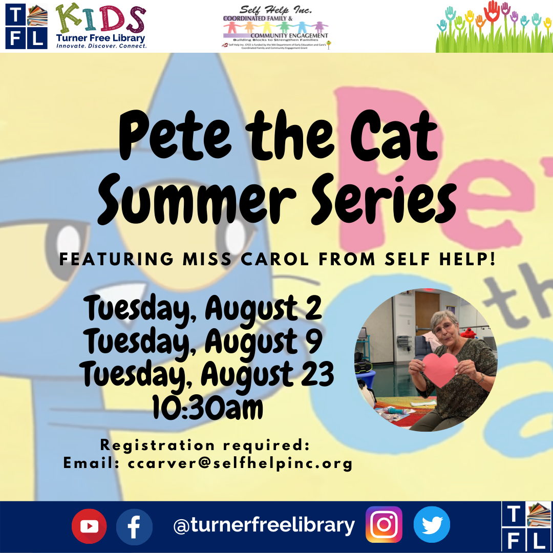 Pete the Cat Summer Series Flyer