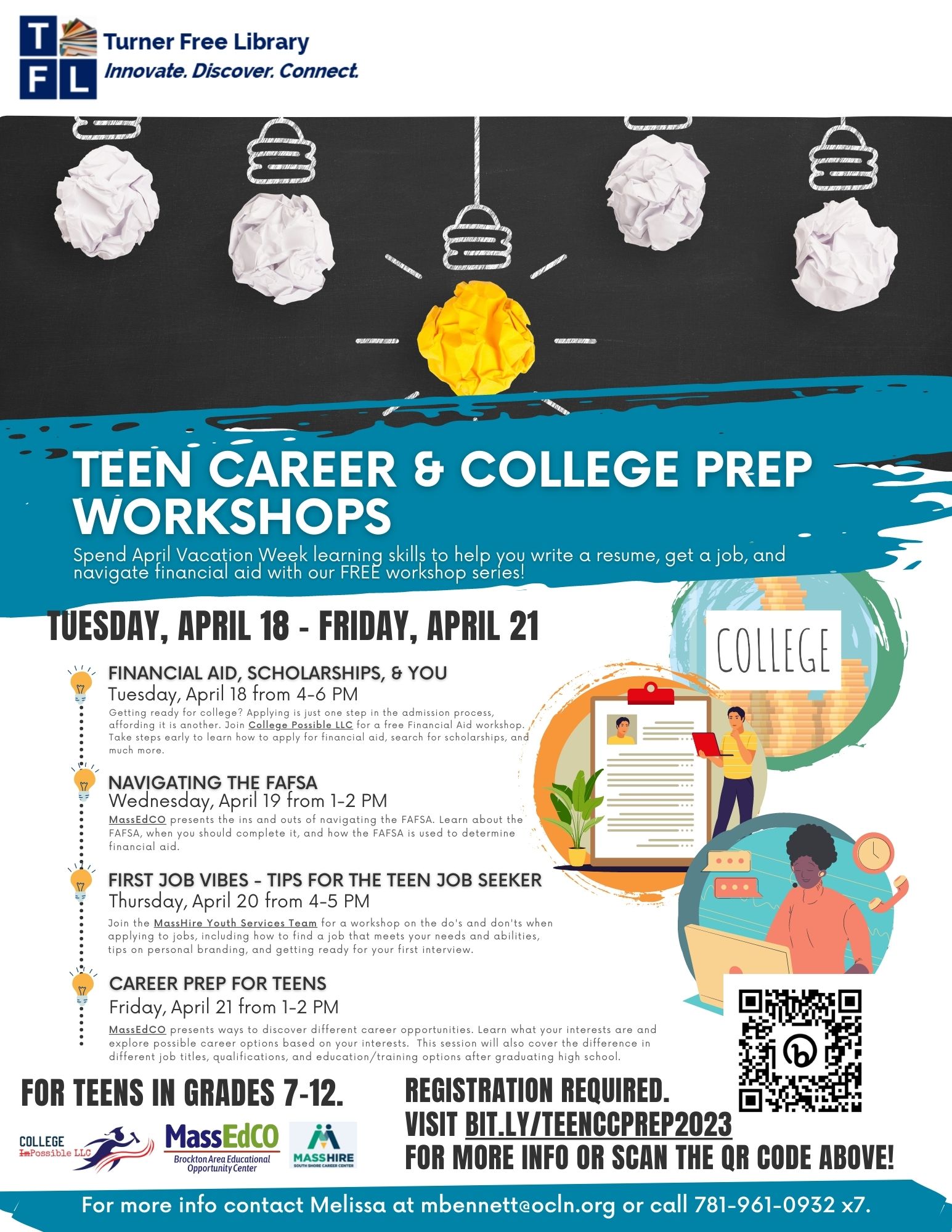 Teen College & Career Prep Workshops