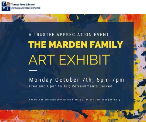 Marden Art Exhibit