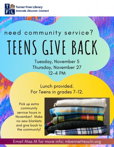 Teens Give Back