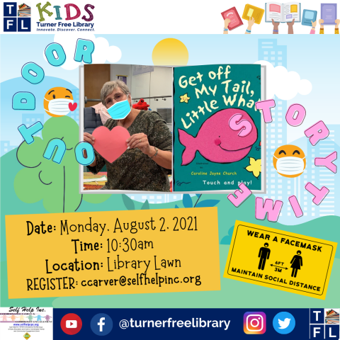 Self Help Tails and Tales Storytime Flyer