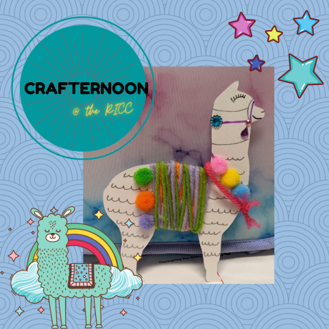 January 2022 Crafternoon !@ The RICC Logo