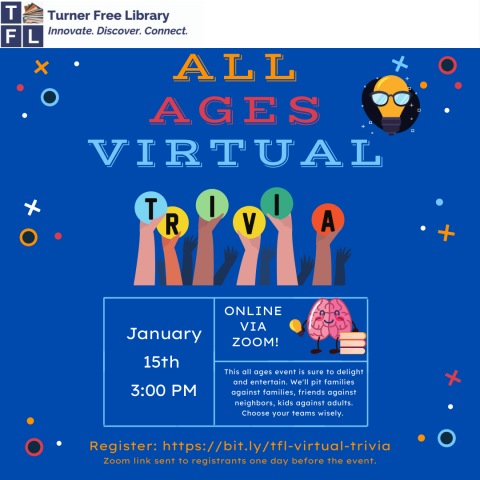 All Ages Virtual Trivia Flyer