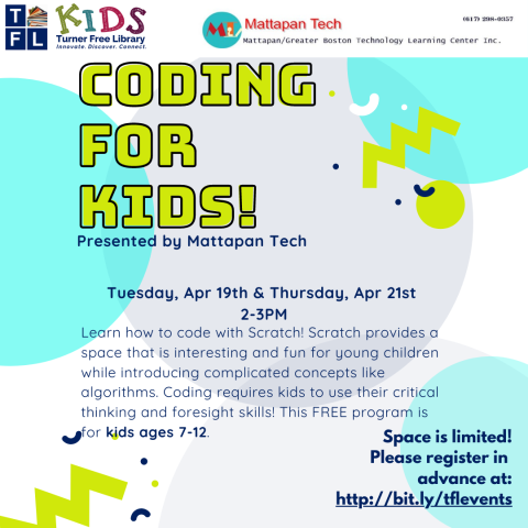 Coding for Kids Flyer