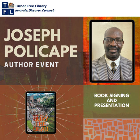 Joseph Policape Author Event Logo