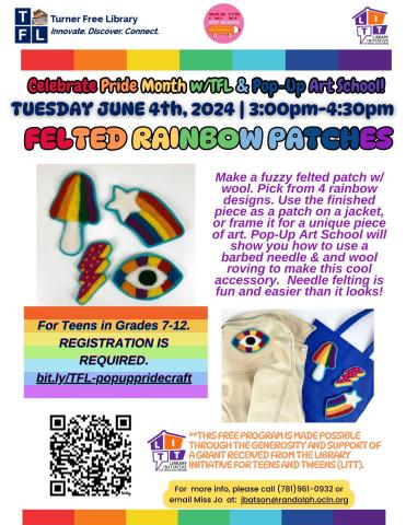 PUAS Rainbow Patches flyer