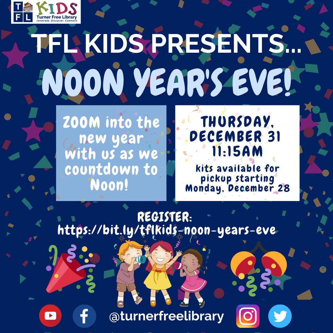 TFL Kids Presents... Noon Year's Eve! Flyer