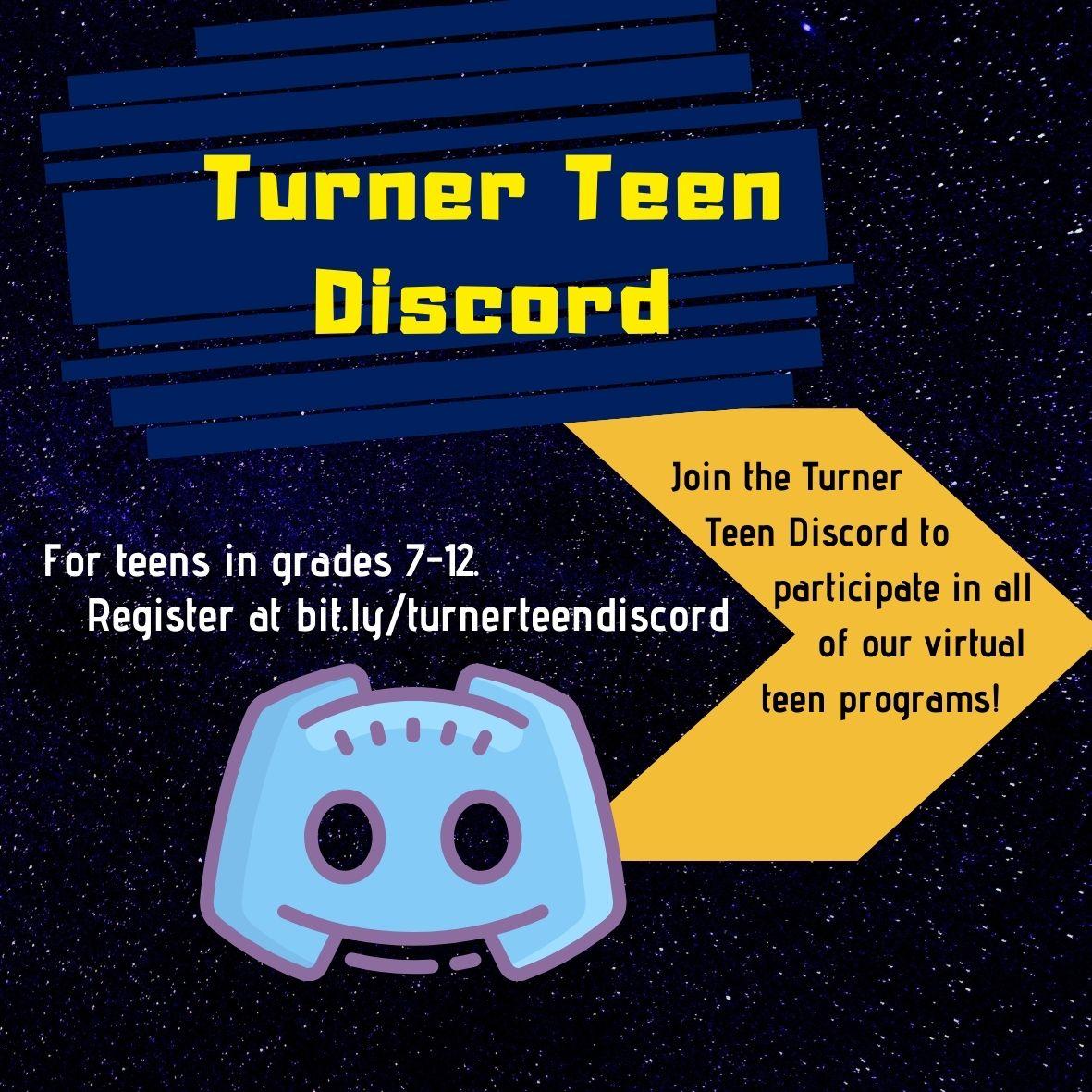 Turner Teen Discord