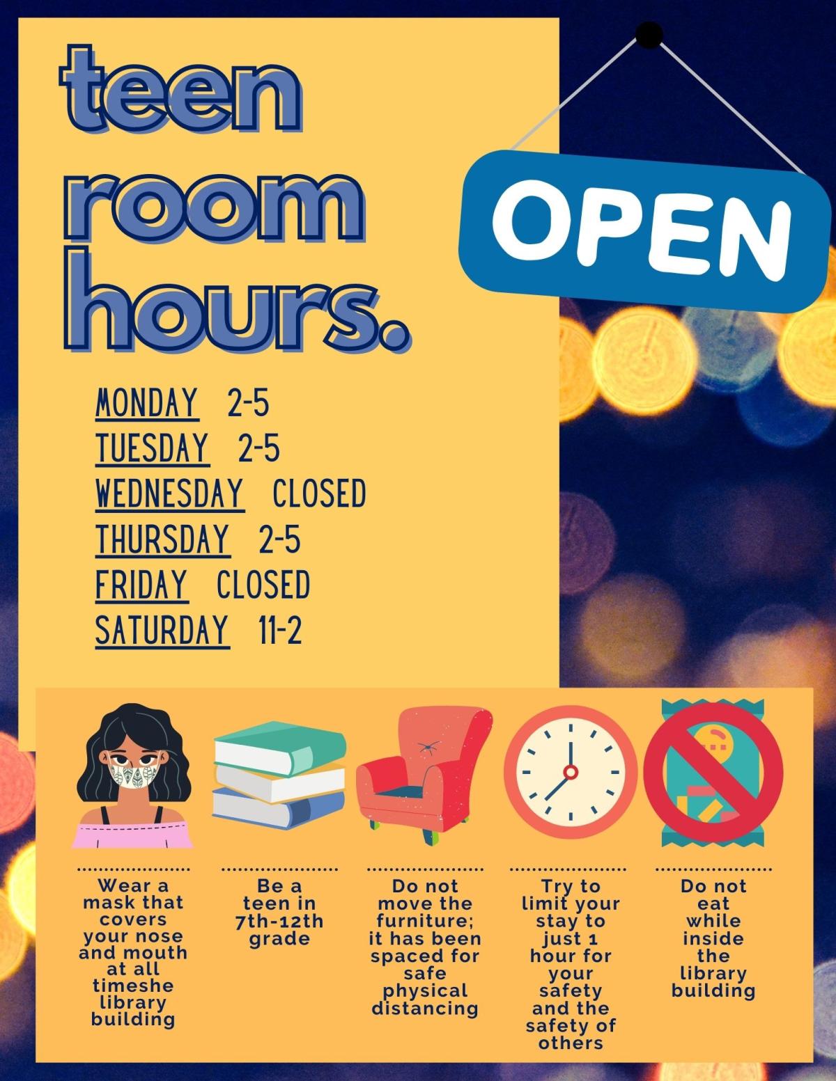 Teen Room Hours