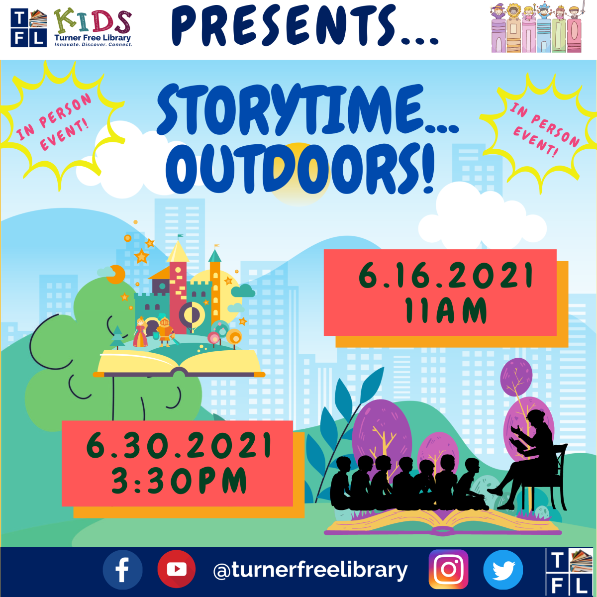 TFL Kids Presents... Storytime... Outdoors!