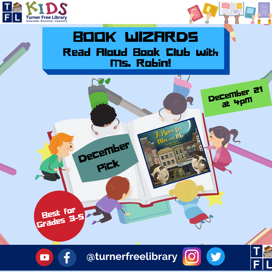 Book Wizards Book Club Flyer