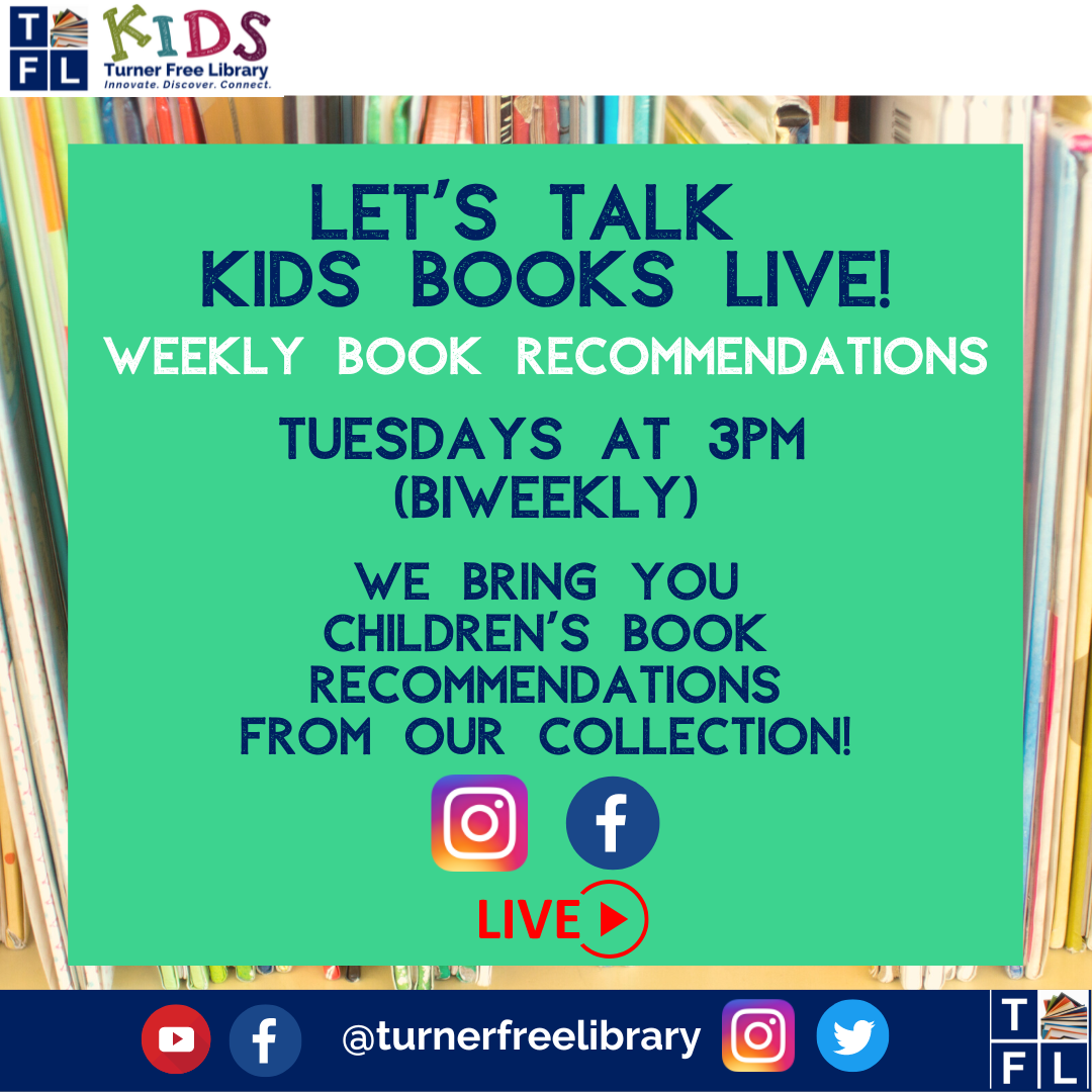 Let's Talk Kids Books Live Flyer