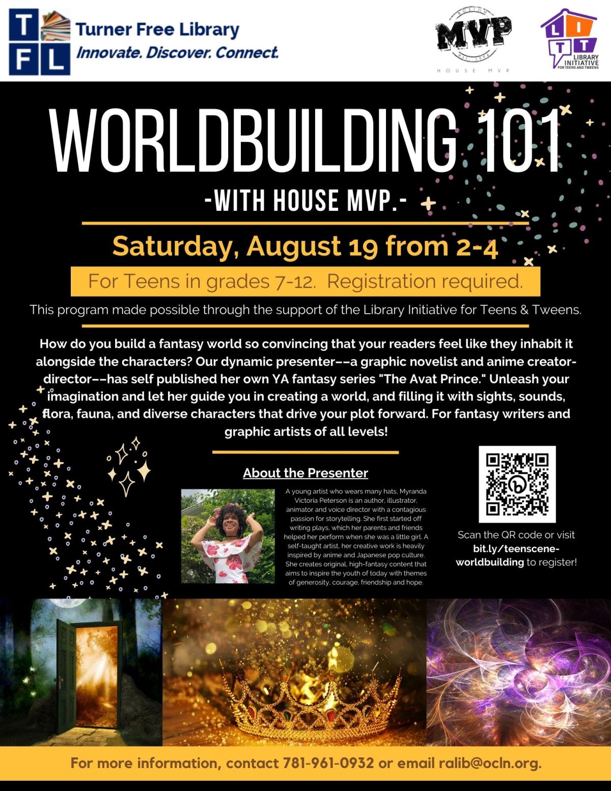 FLYER - Worldbuilding 101