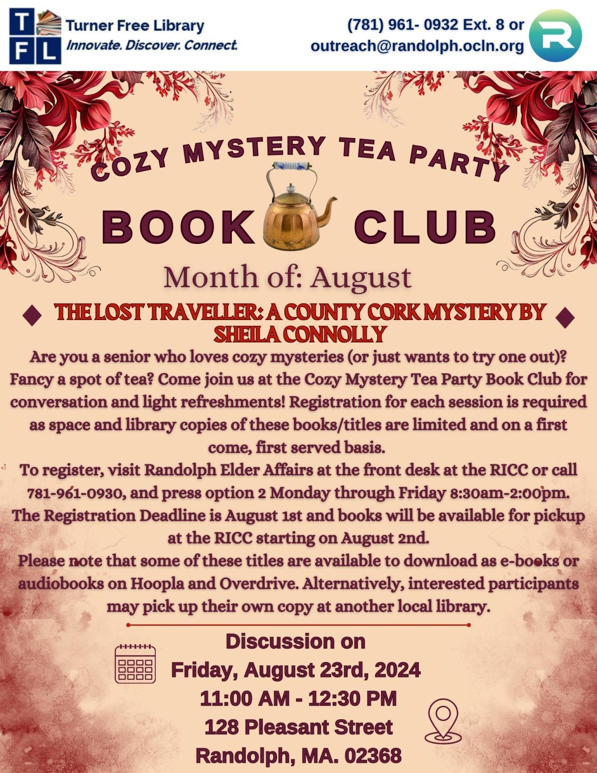 Cozy Mystery Tea Club 